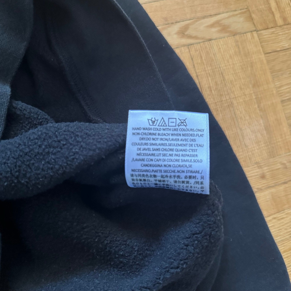 Essentials Fear of God Black Mock Neck sweatshirt Size XXS - Picture 8 of 9